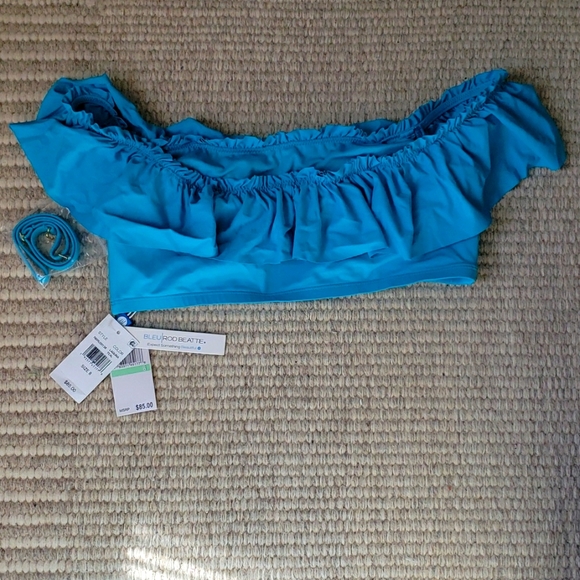 Bleu Rod Beattie Other - Bleu Rod Beattie Size 8 top Laguna Teal